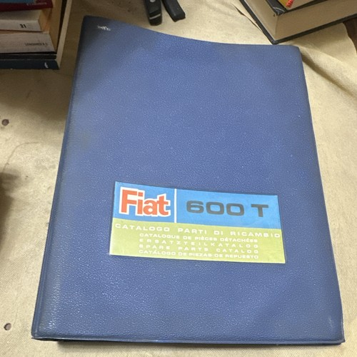 Fiat 600t catalogo originale - fiat,