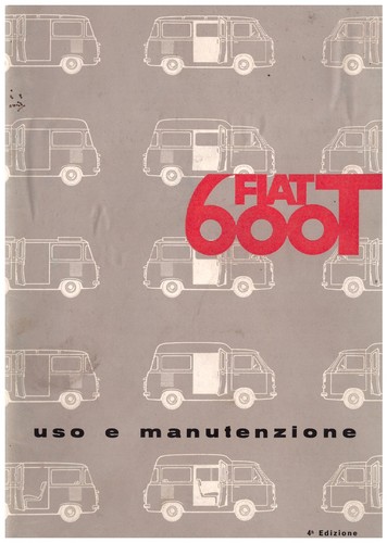 Fiat 600 furgone manuale - furgone,