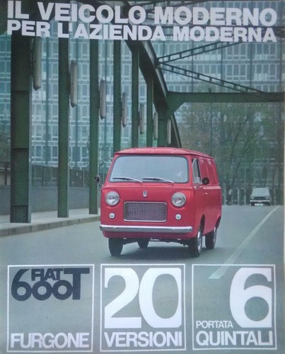 Fiat 600 furgone versioni - furgone,