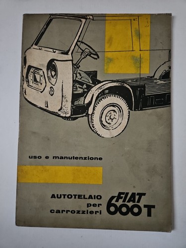 Fiat 600 manuale uso - t,manuale, e